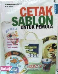 Image of cetak sablon untuk pemula