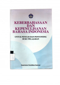 Image of KEBERBAHASAAN DAN KEPENULISAN BAHASA INDONESIA