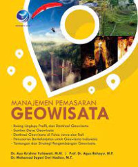 Image of MANAJEMEN PEMASARAN GEOWISATA