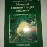 Image of MENGENAL TANAMAN LANGKA INDONESIA