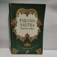 Image of PARAMA SASTRA BAHASA JAWA