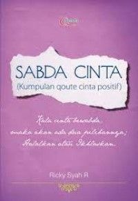 Image of SABDA CINTA