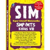 Image of SIM SUPER INTENSIF MATEMATIKA SMP/MTS KELAS VIII